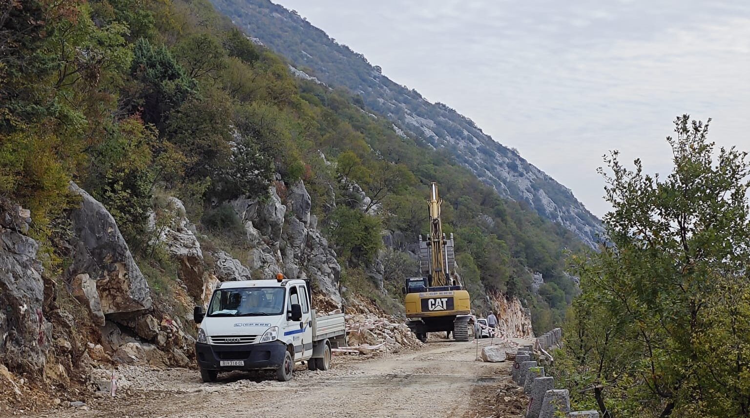 Janaf Route Predstavnici JANAF-a obišli radove na sanaciji ceste prema JANAF-ovoj ...